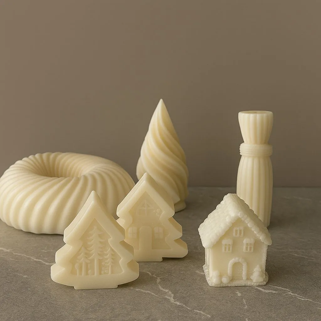 Bomboniera candela fiore